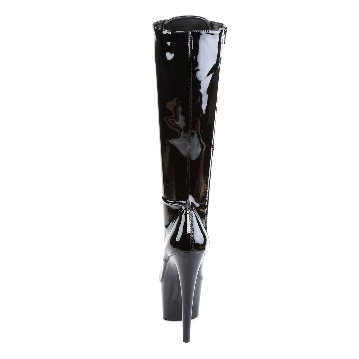 Pleaser 7'' Heels Stretch Lace Up Zipper Knee High Boots Women Ado20X1 - Bild 10 von 26