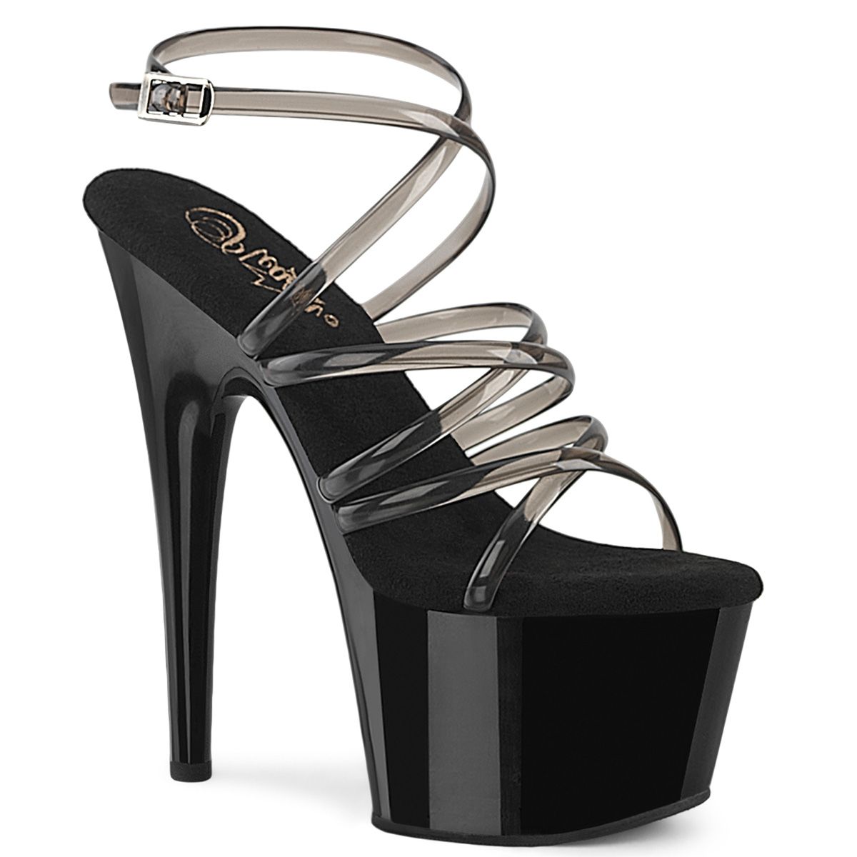Pleaser 7 Inch Platform Criss Cross Ankle Strap Sandal Heels Adore-706