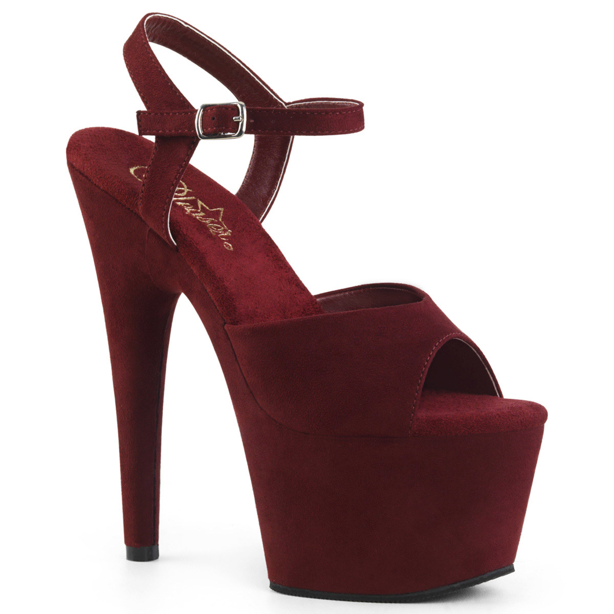Pleaser 7" Heel 2" Pf Ankle Strap Stilettos Sandal Shoes Adult Women Adore/709_3 - Picture 14 of 53