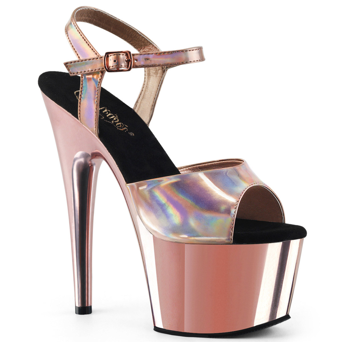 Pleaser 7" Heel 2" Pf Ankle Strap Stilettos Sandal Shoes Adult Women Adore/709_3 - Picture 29 of 53