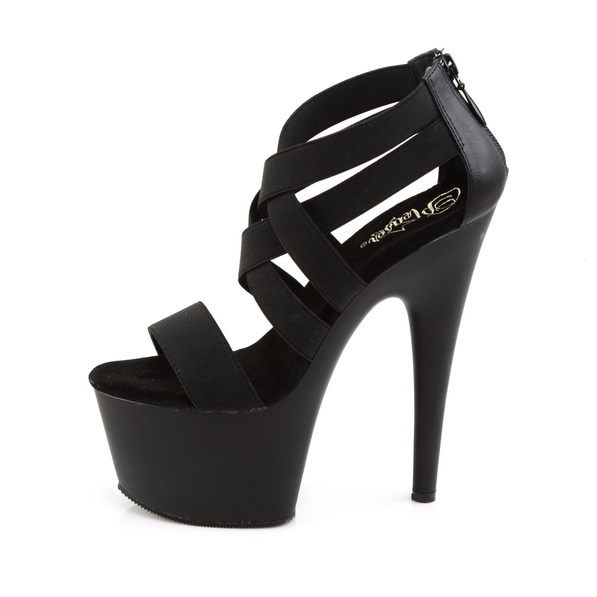 Pleaser 7" Heel 2 3/4" Pf Ankle Strap Sandal Adult Women Shoes Heels Ado7Xx