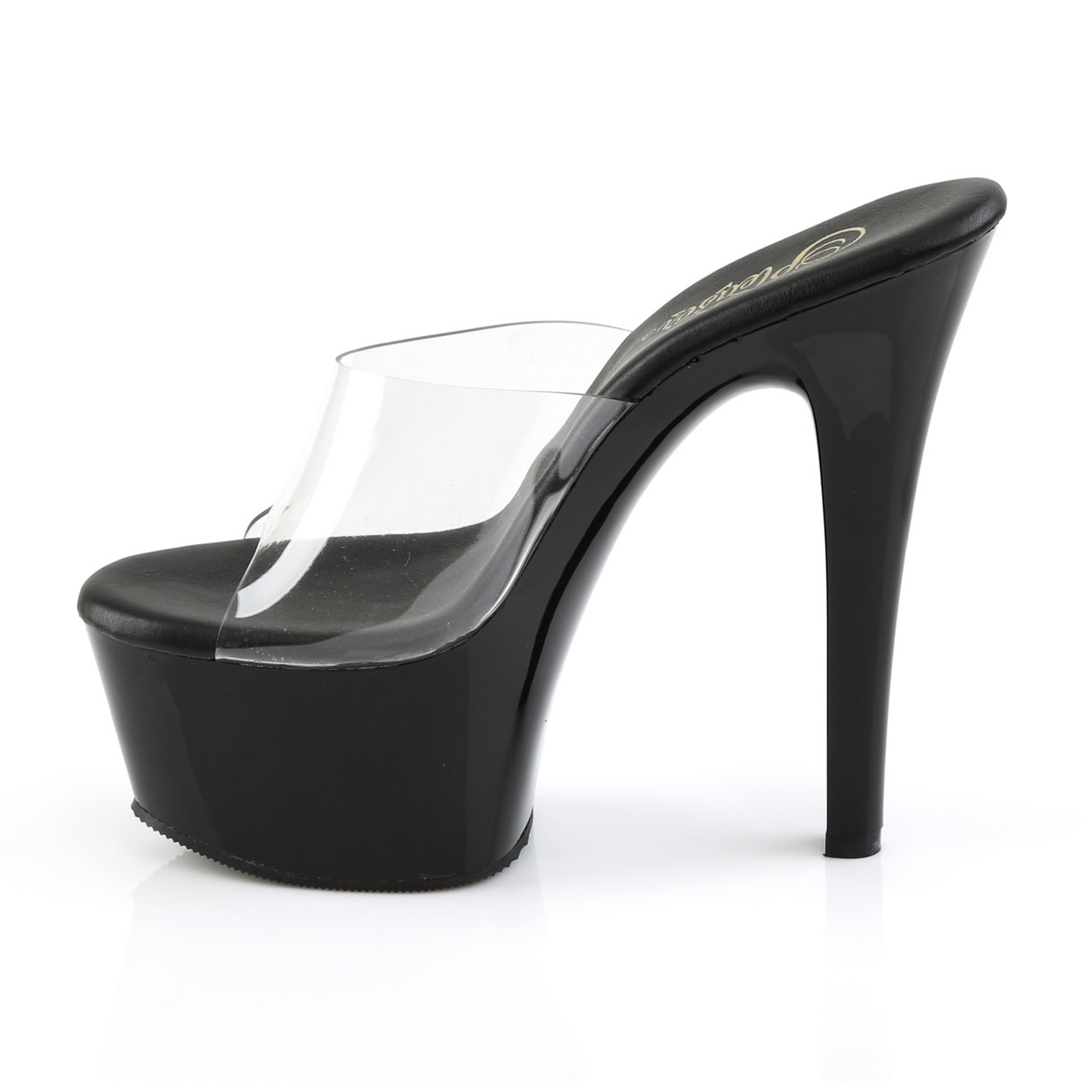 Pleaser 6" Heel 2 1/4" Pf Vegan Friendly Slide Adult Women Shoes Heels Aspire6Xx - Picture 9 of 61