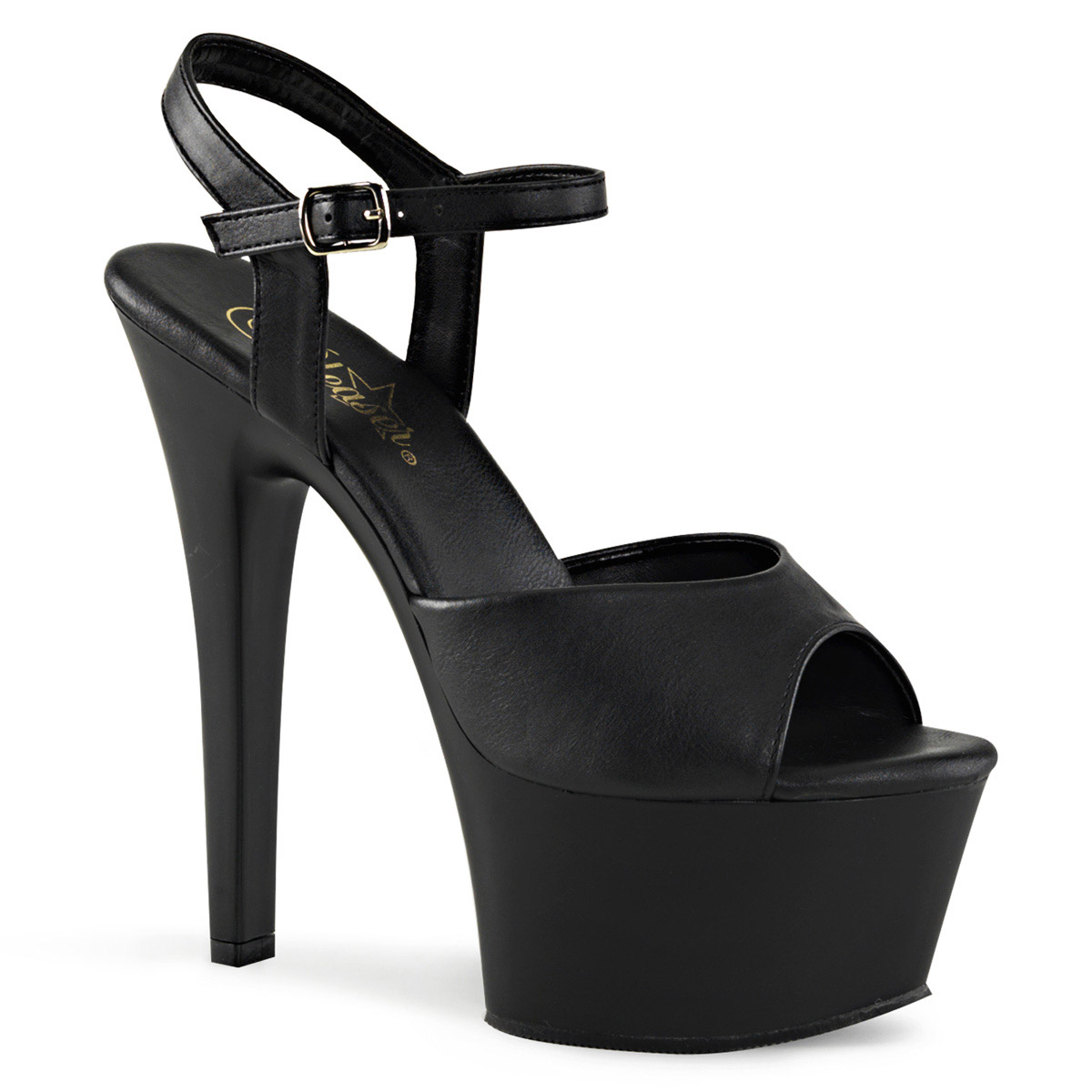 Pleaser 6" Heel 2 1/4" Pf Vegan Friendly Slide Adult Women Shoes Heels Aspire6Xx - Picture 37 of 61