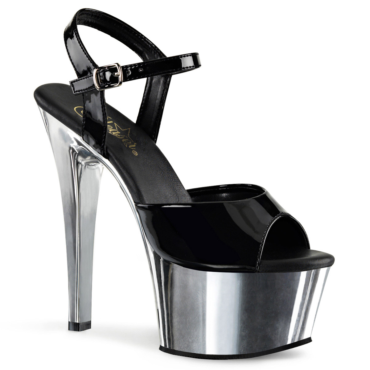 Pleaser 6" Heel 2 1/4" Pf Vegan Friendly Slide Adult Women Shoes Heels Aspire6Xx - Picture 27 of 61