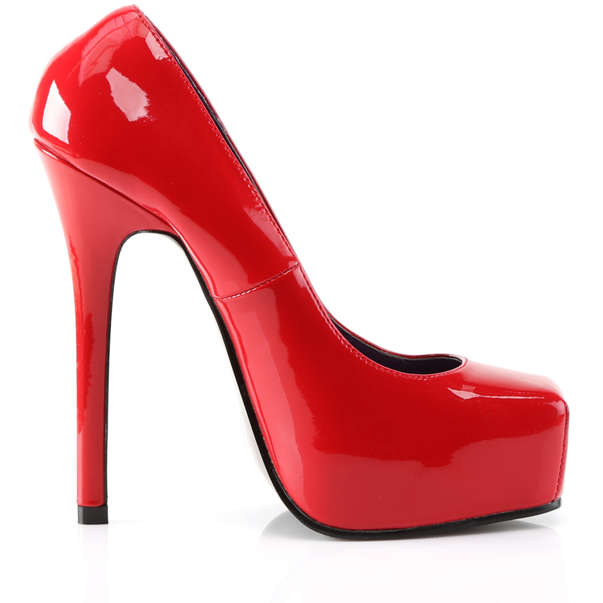 square toe heels h&m