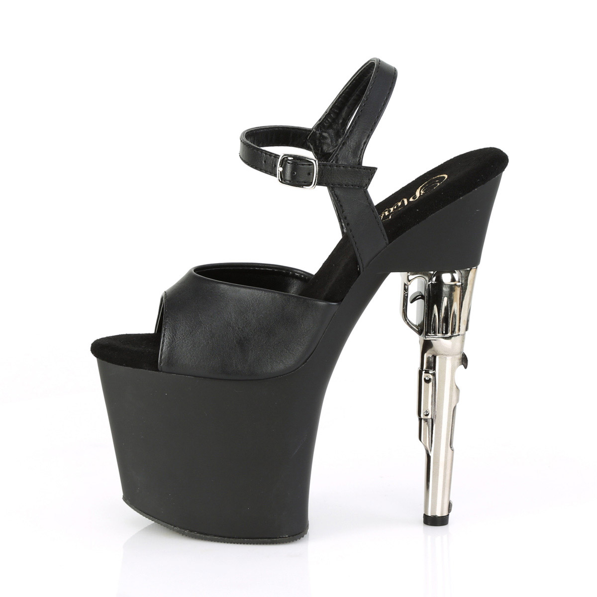 Pleaser Revolver Stiletto Platform Clear Strap Sandals Adult Women Bondgirl7Xx - Picture 9 of 26