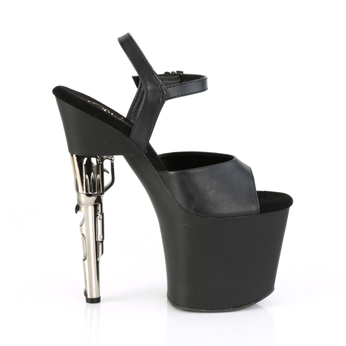 Pleaser Revolver Stiletto Platform Clear Strap Sandals Adult Women Bondgirl7Xx - Picture 11 of 26