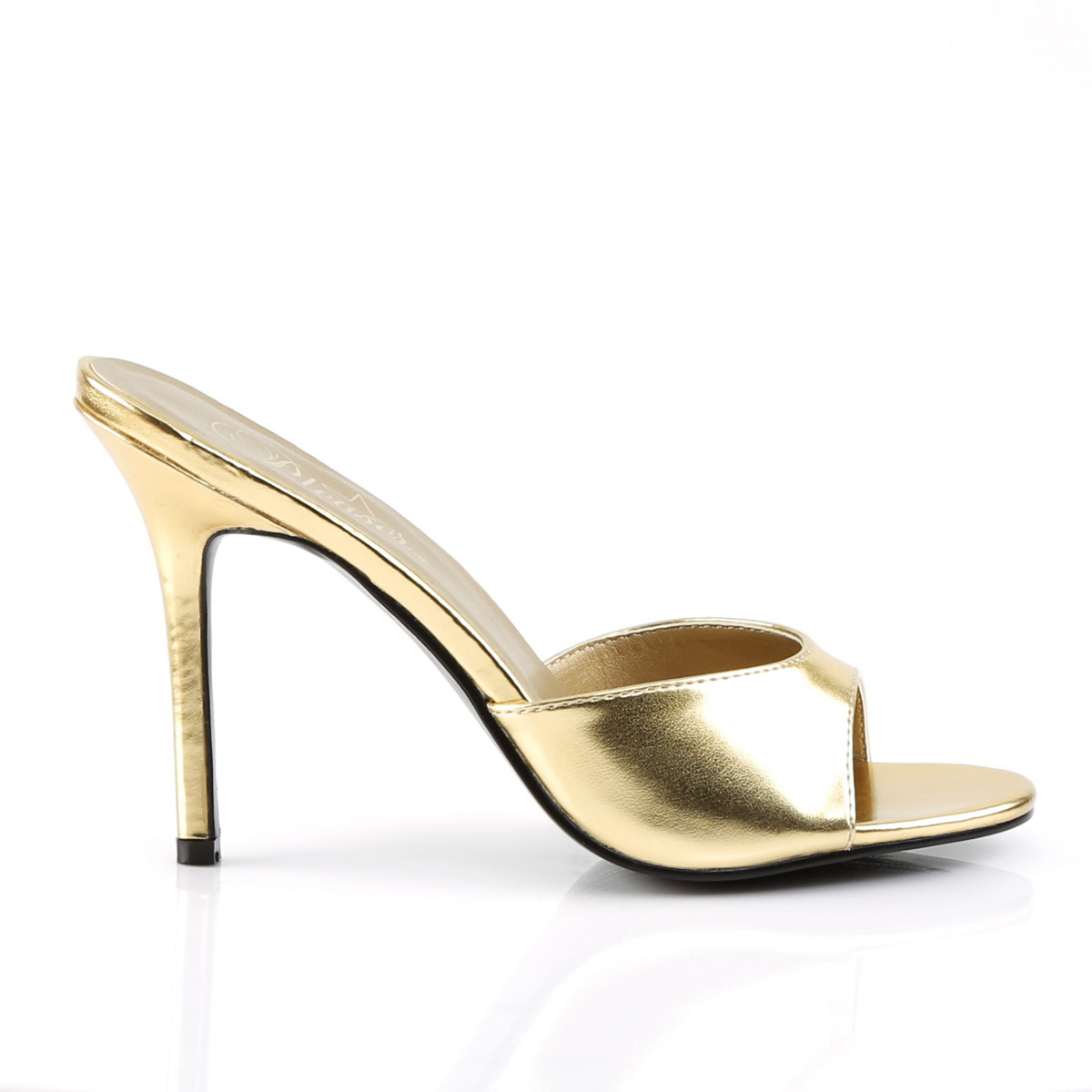 Pleaser Fabulicious 4" Heel Slide Peep Toe Adult Women Shoes Sandals Clas01 - Picture 27 of 62