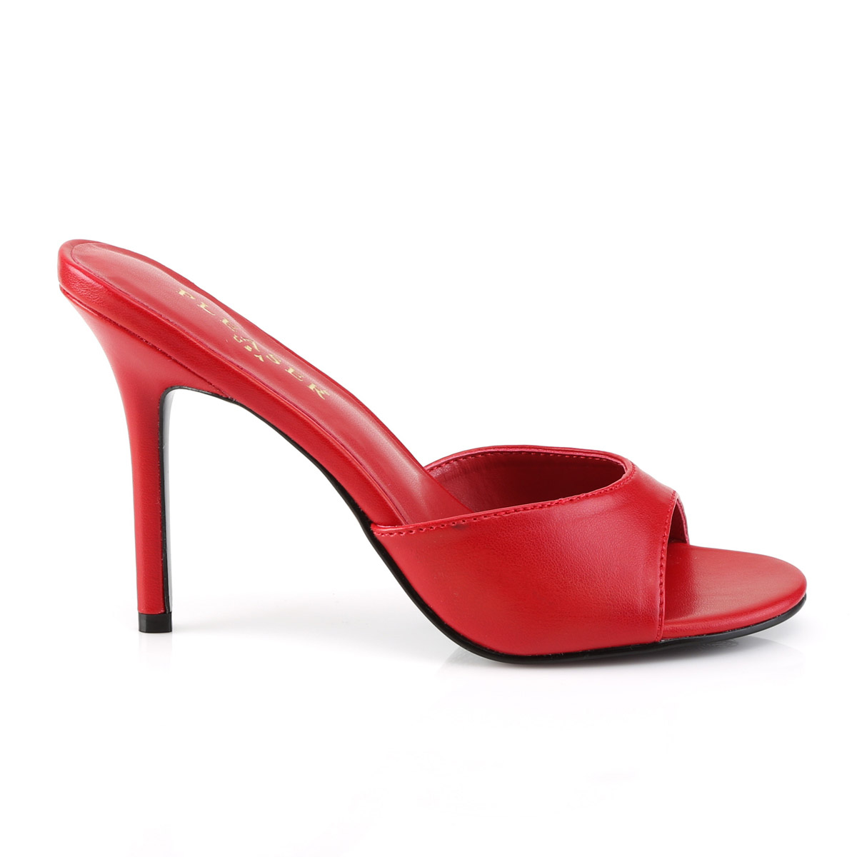 Pleaser Fabulicious 4" Heel Slide Peep Toe Adult Women Shoes Sandals Clas01 - Picture 37 of 62
