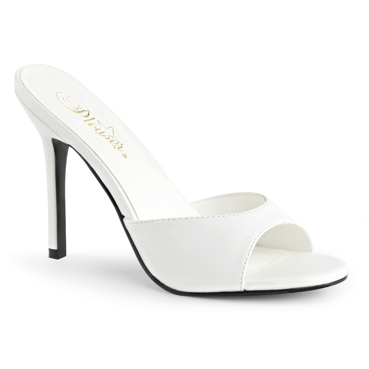 Pleaser Fabulicious 4" Heel Slide Peep Toe Adult Women Shoes Sandals Clas01 - Picture 53 of 62