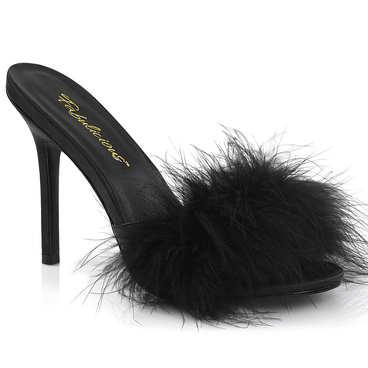 Pleaser Fabulicious 4" Heel Slide Peep Toe Adult Women Shoes Sandals Clas01 - Picture 18 of 62