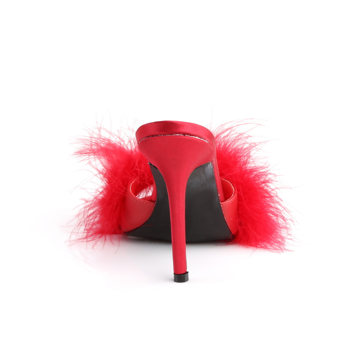 Pleaser Fabulicious 4" Heel Slide Peep Toe Adult Women Shoes Sandals Clas01 - Picture 41 of 62