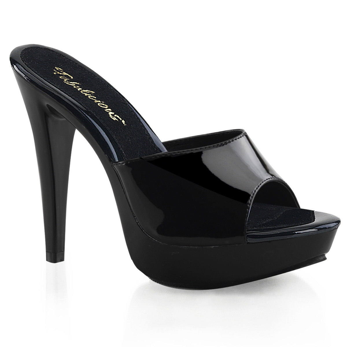 Pleaser Fabulicious Rhinestone Chain Ornament Mule Heels Adult Women Cocktail501 - Picture 7 of 42