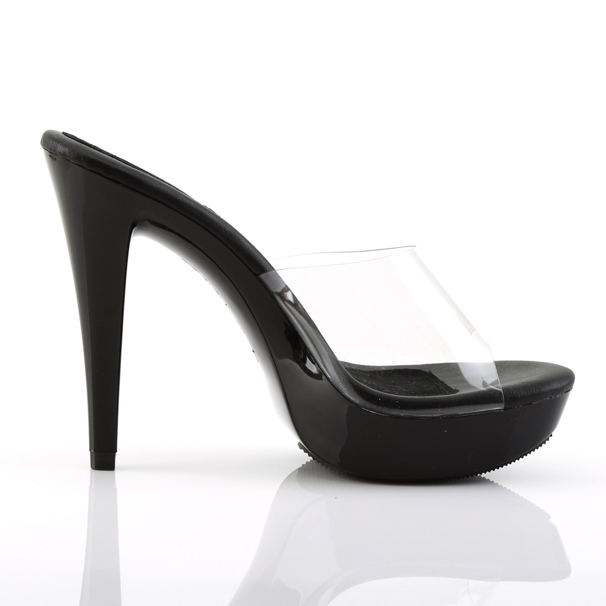 Pleaser Fabulicious Rhinestone Chain Ornament Mule Heels Adult Women Cocktail501 - Picture 17 of 42
