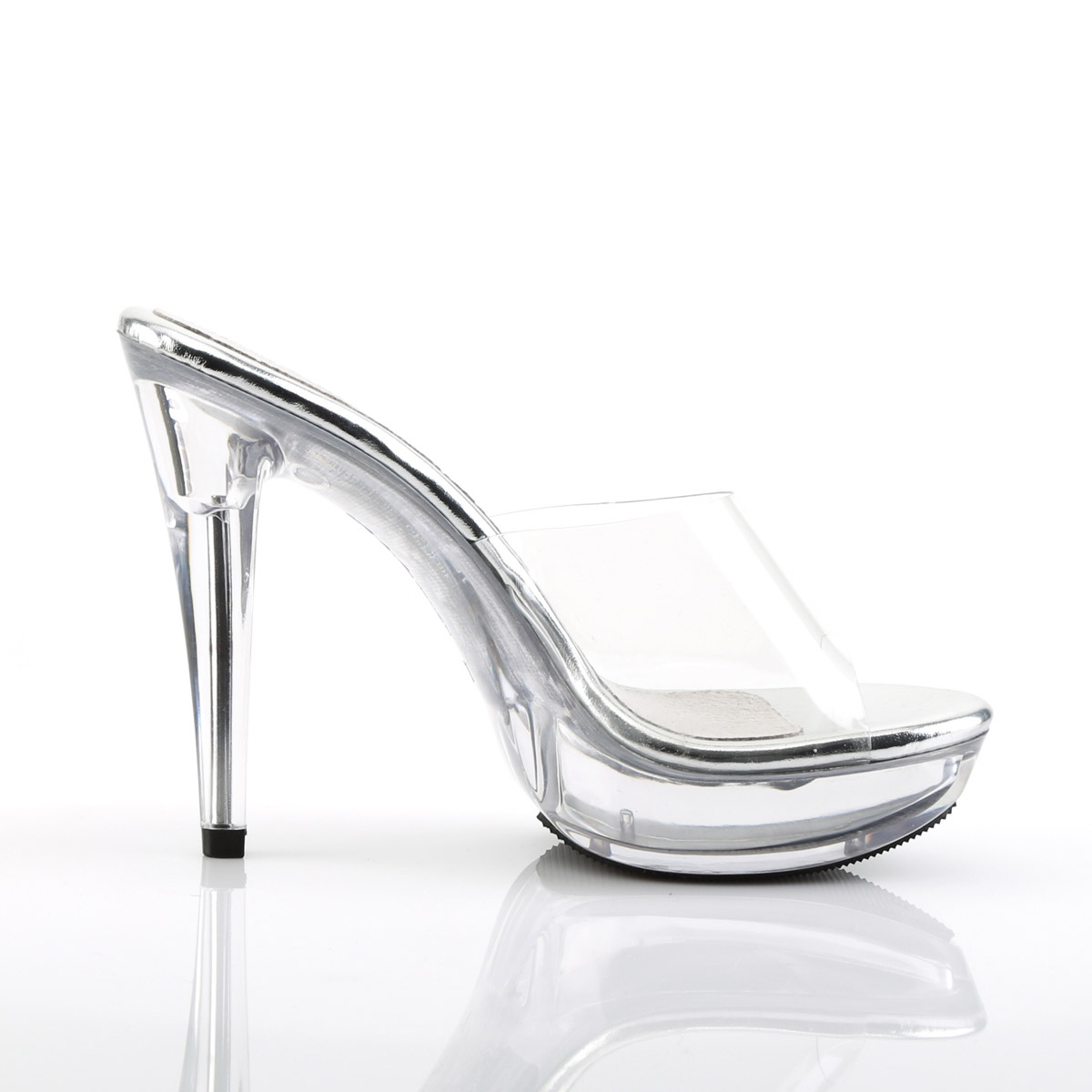 Pleaser Fabulicious Rhinestone Chain Ornament Mule Heels Adult Women Cocktail501 - Picture 27 of 42