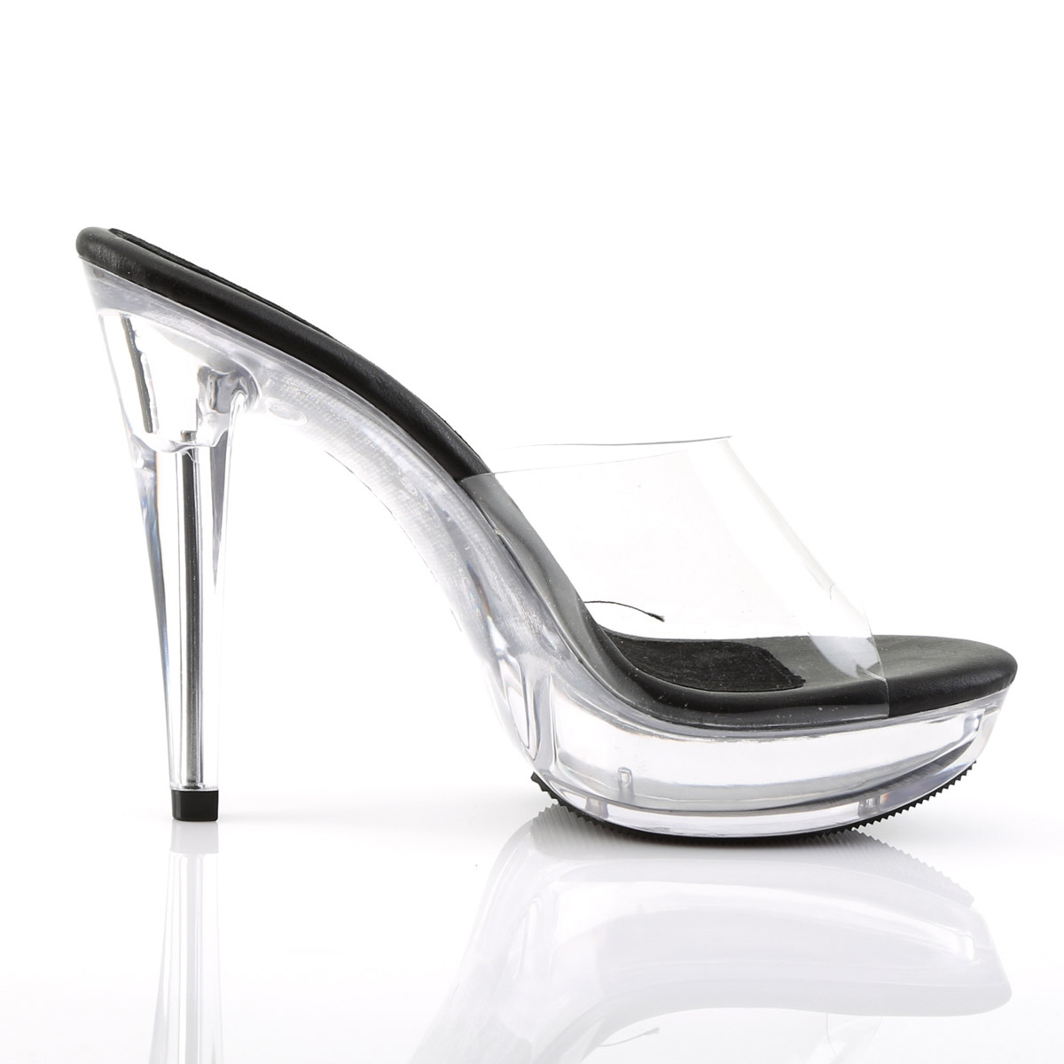 Pleaser Fabulicious Rhinestone Chain Ornament Mule Heels Adult Women Cocktail501 - Picture 42 of 42