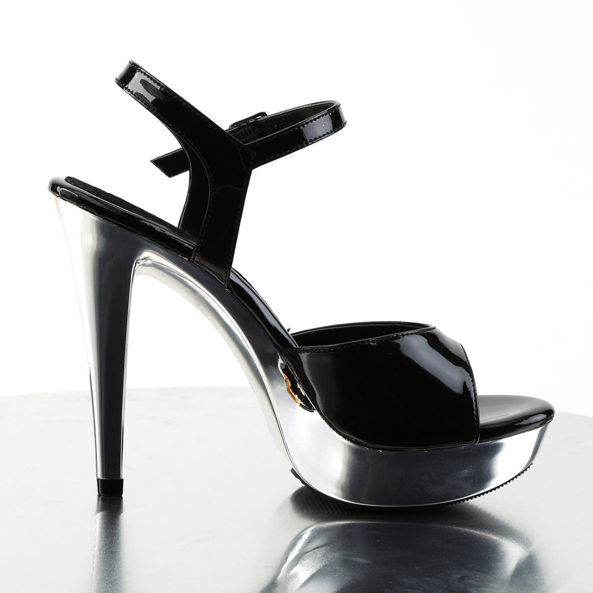 Pleaser Fabulicious 5" Heel 1" Pf Ankle Strap Sandals Adult Women Cocktail/508 - Picture 16 of 43