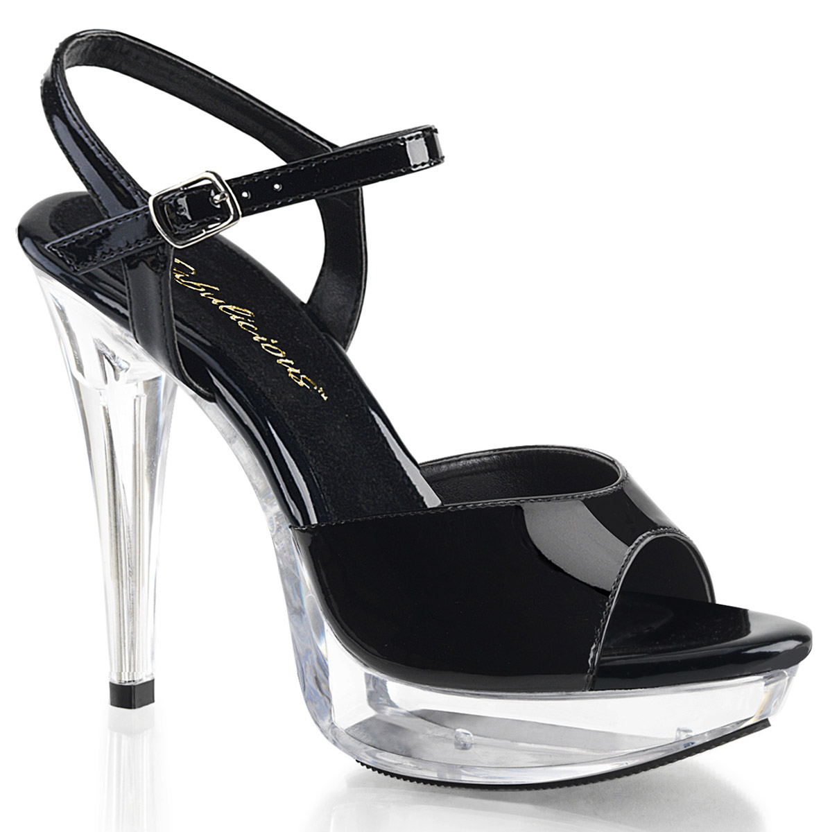 Pleaser Fabulicious 5" Heel 1" Pf Ankle Strap Sandals Adult Women Cocktail/508 - Picture 7 of 43