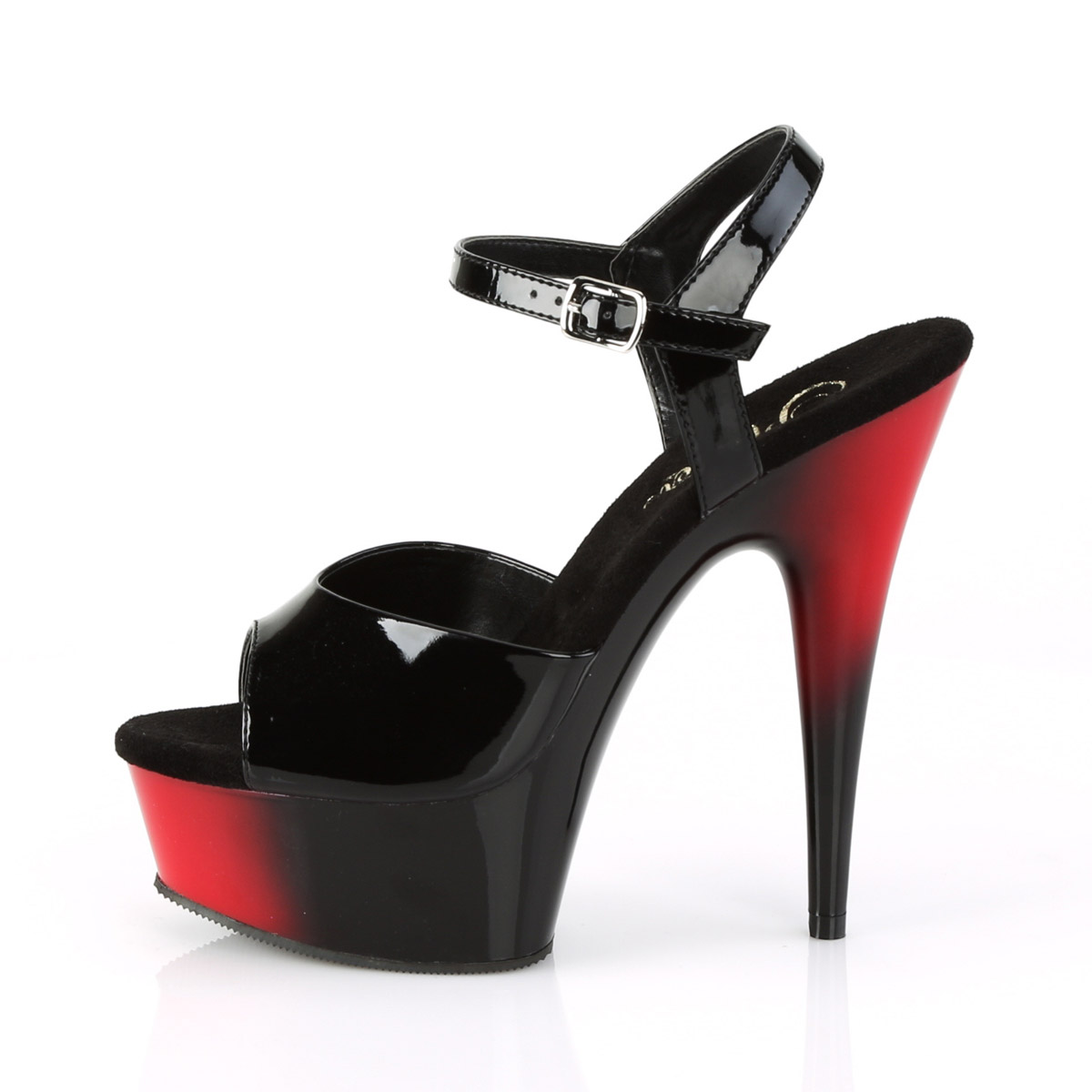 Sandalias Pleaser Glitter Plataforma Correa al Tobillo Tacones Altos Adulto Mujer Del609 - Imagen 54 de 80