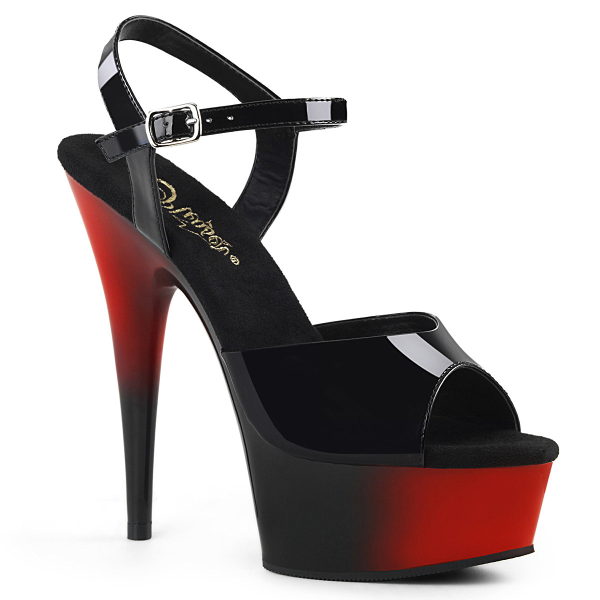 Sandalias Pleaser Glitter Plataforma Correa al Tobillo Tacones Altos Adulto Mujer Del609 - Imagen 52 de 80