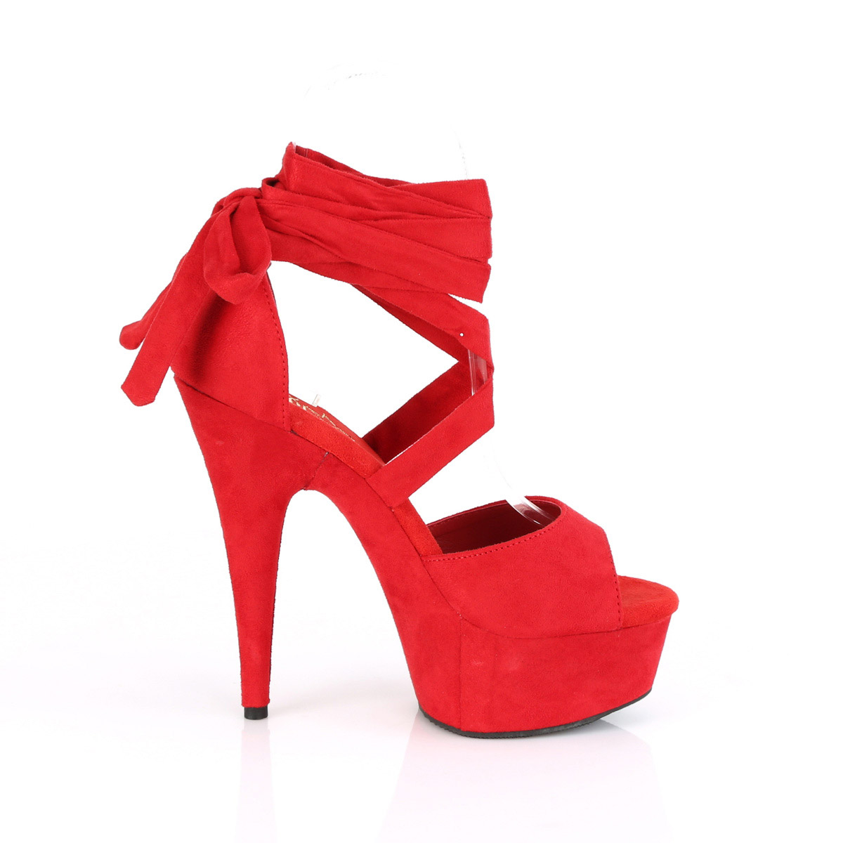 Pleaser Satin Pleated Ankle Strap Platform Sandals High Heels Adult Women Del66X - Picture 71 of 76