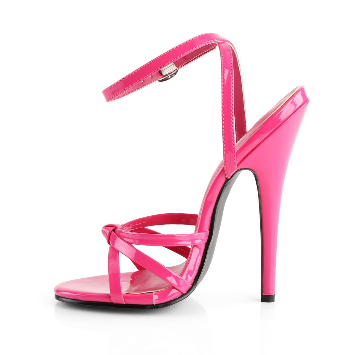 Pleaser Devious Ankle Wrap Sandals Extreme High Heels Shoe Adult Women DOMINA1XX - Picture 19 of 41