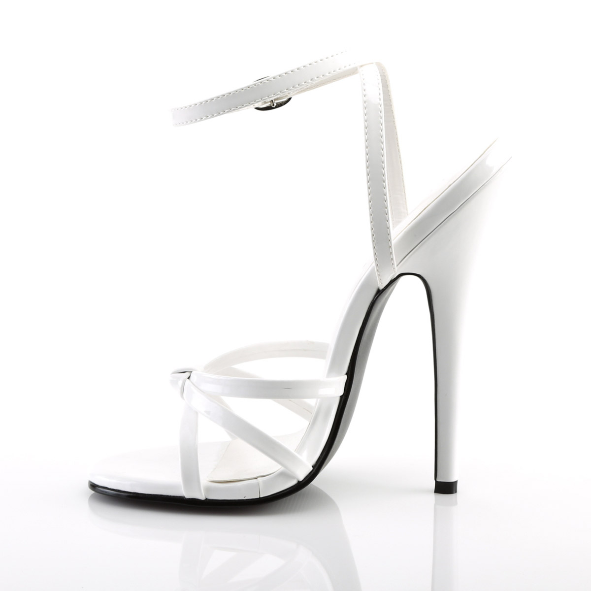 Pleaser Devious Ankle Wrap Sandals Extreme High Heels Shoe Adult Women DOMINA1XX - Picture 39 of 41