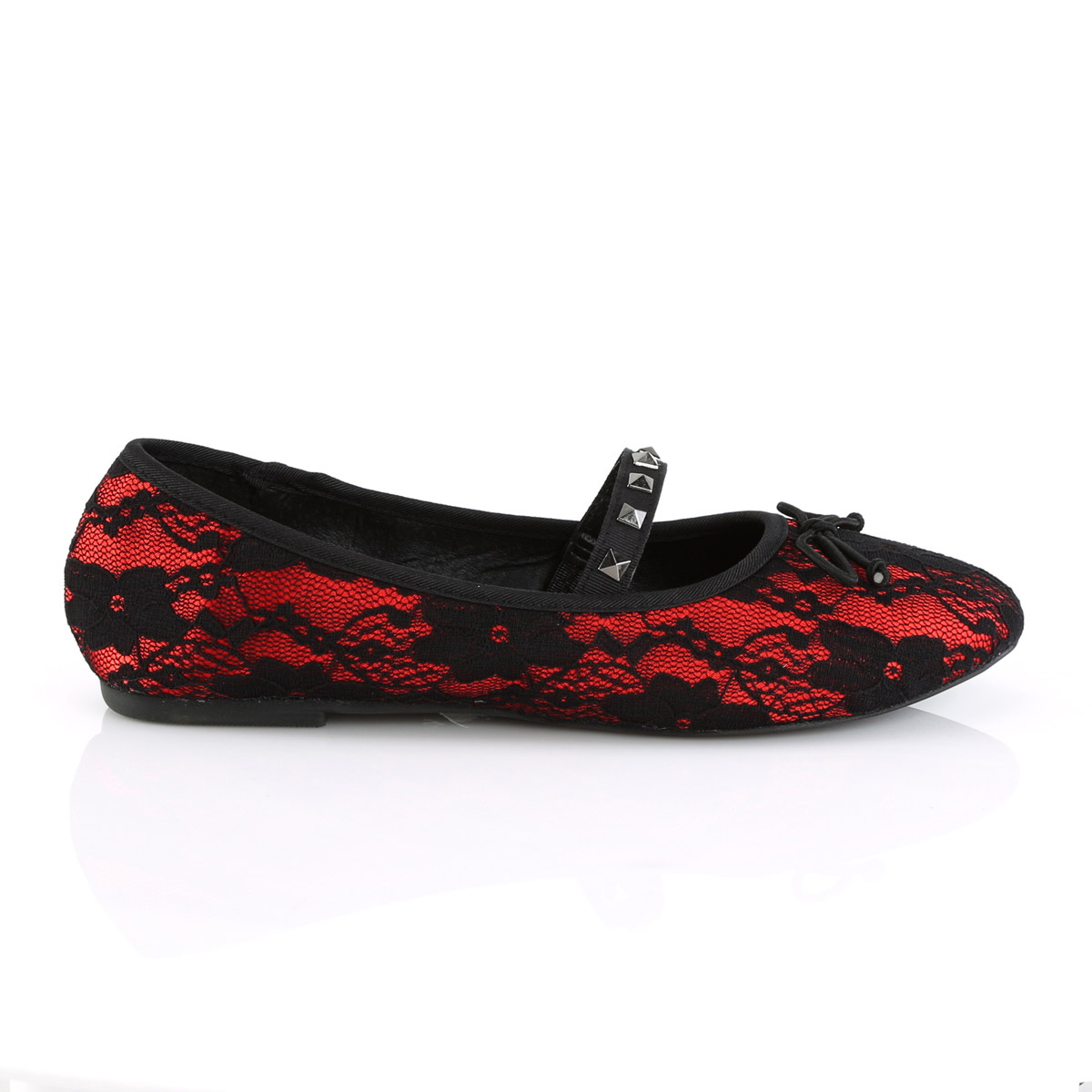 demonia ballet flats