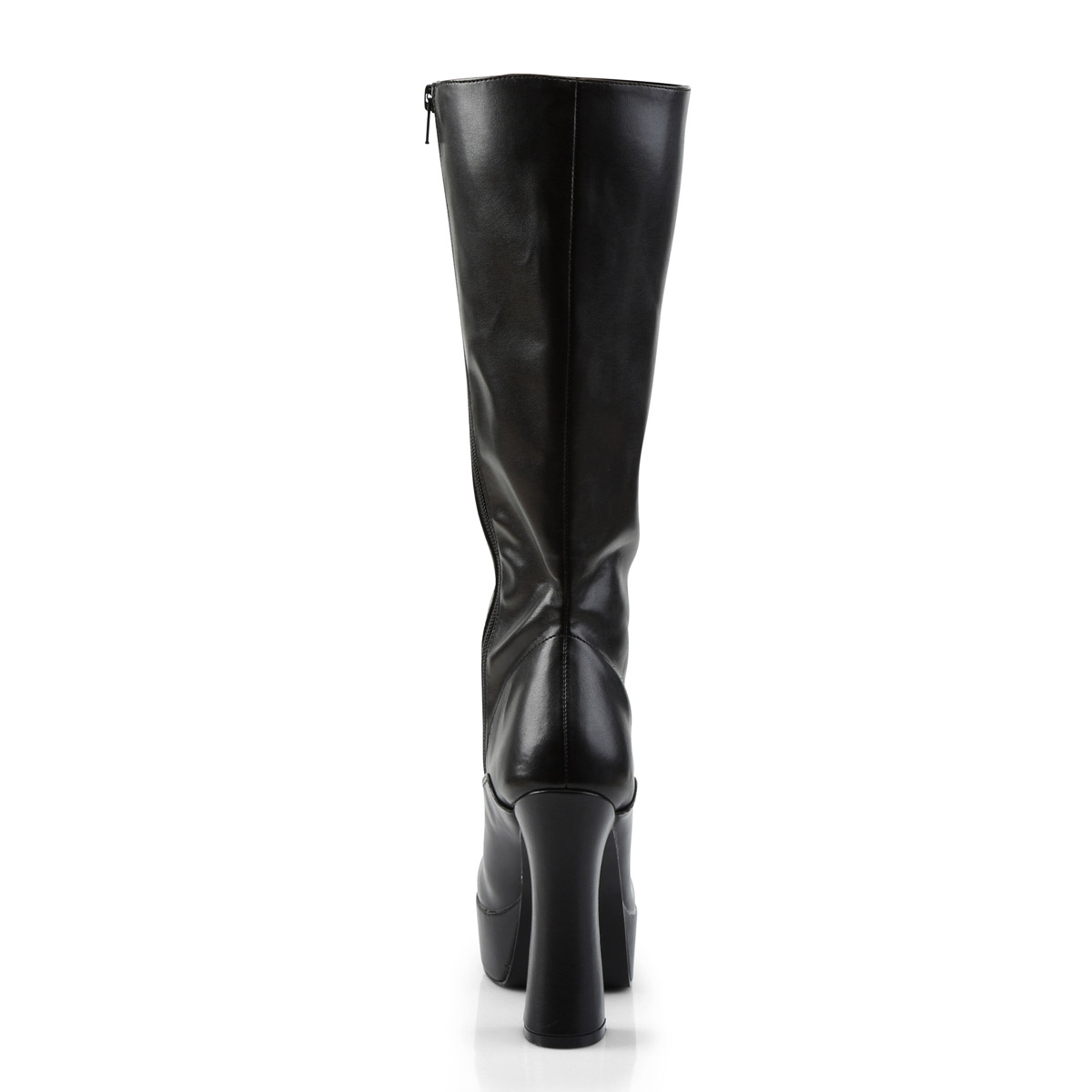 Pleaser Sexy Knee High Full Side Zipper Heel Boots Adult Women Electra20Xx - Picture 30 of 66