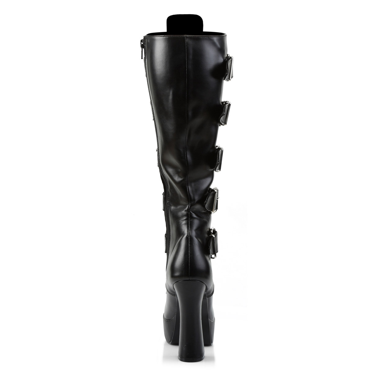Pleaser Sexy Knee High Full Side Zipper Heel Boots Adult Women Electra20Xx - Picture 65 of 66