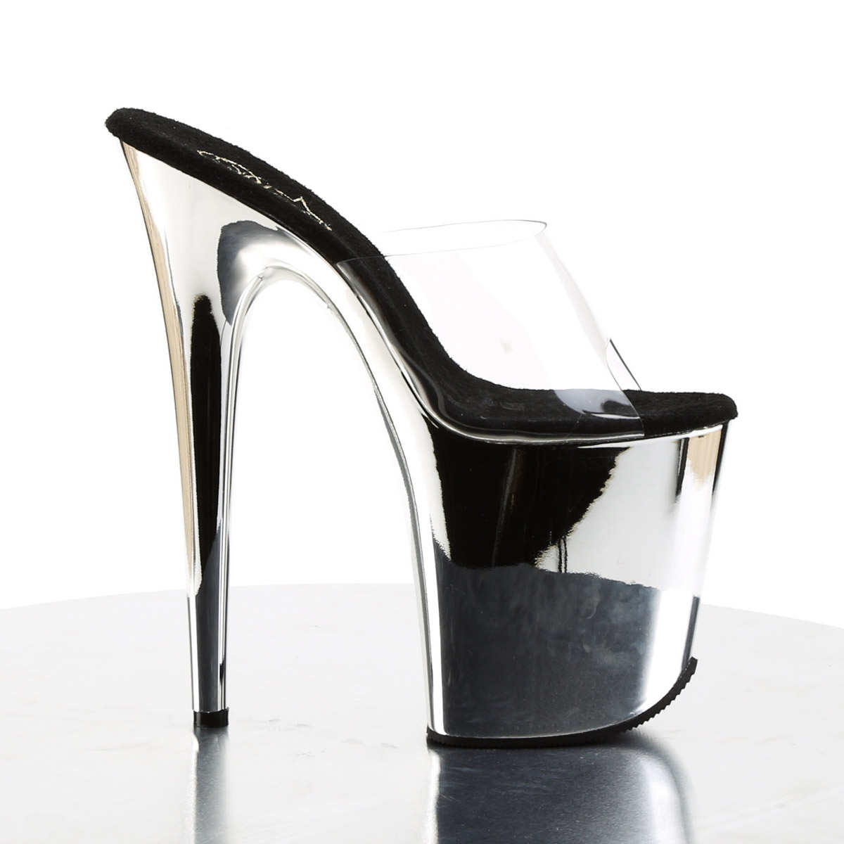 Pleaser Platform Stiletto Peep Toe Slide Mules High Heels Adult Women Flam801 Ebay 0986