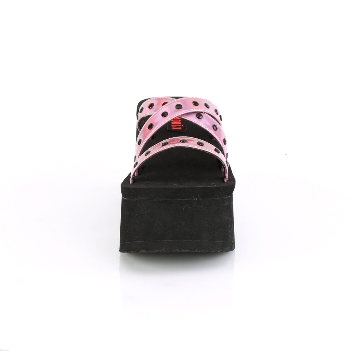 Pleaser Punk Skull & Crossbones Thong Strap Platform Sandals Adult Women FUNN1X - Picture 38 of 51