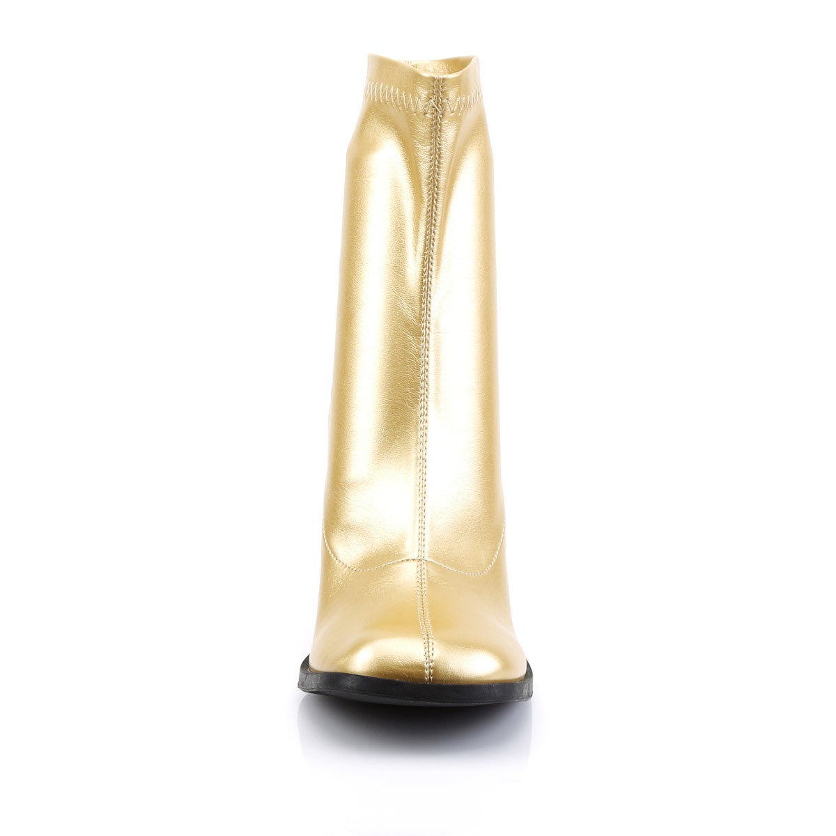 Pleaser Funtasma 3" Block Heel Ankle Gogo Boot Side Zip Adult Women Gogo150 - Picture 8 of 21