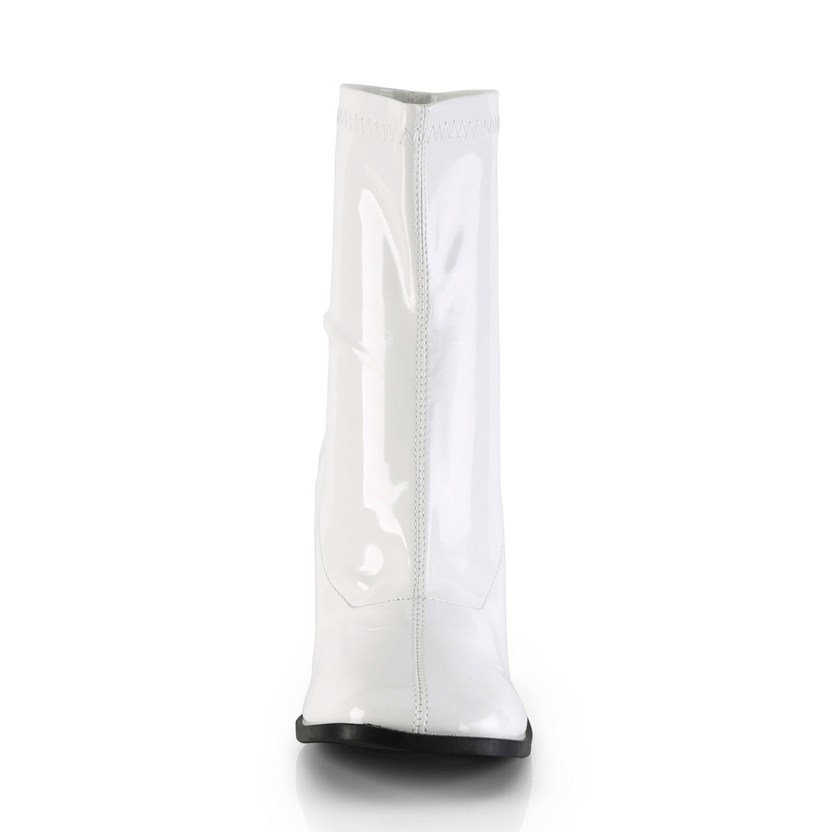 Pleaser Funtasma 3" Block Heel Ankle Gogo Boot Side Zip Adult Women Gogo150 - Picture 18 of 21