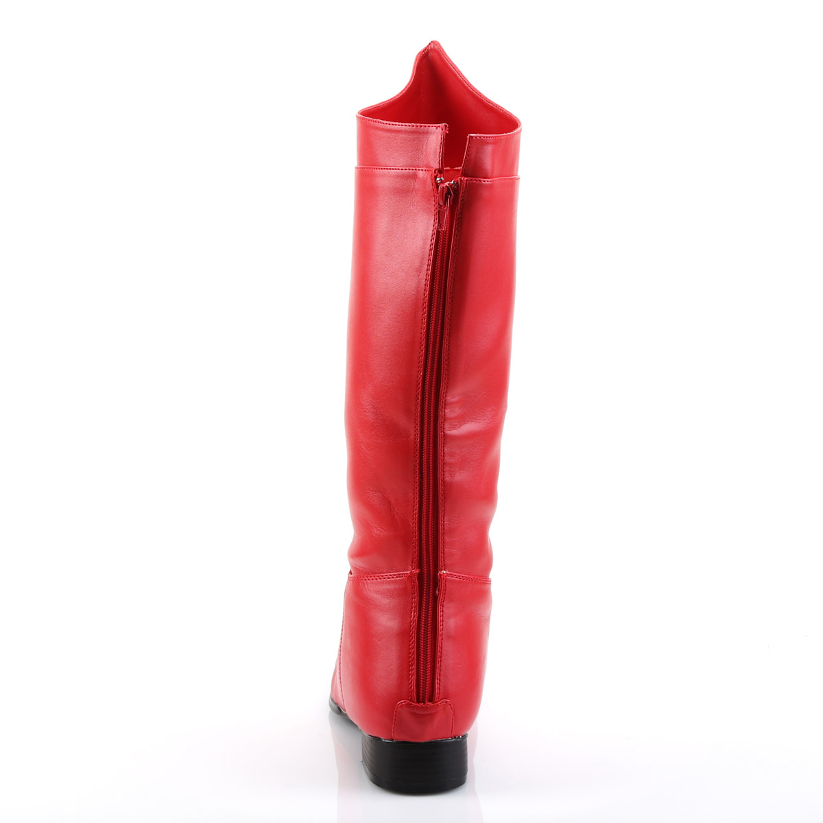 Pleaser Funtasma niedriger Absatz kniehohe Superheldenstiefel zum Überziehen Erwachsene Herren Hero100 - Bild 15 von 16