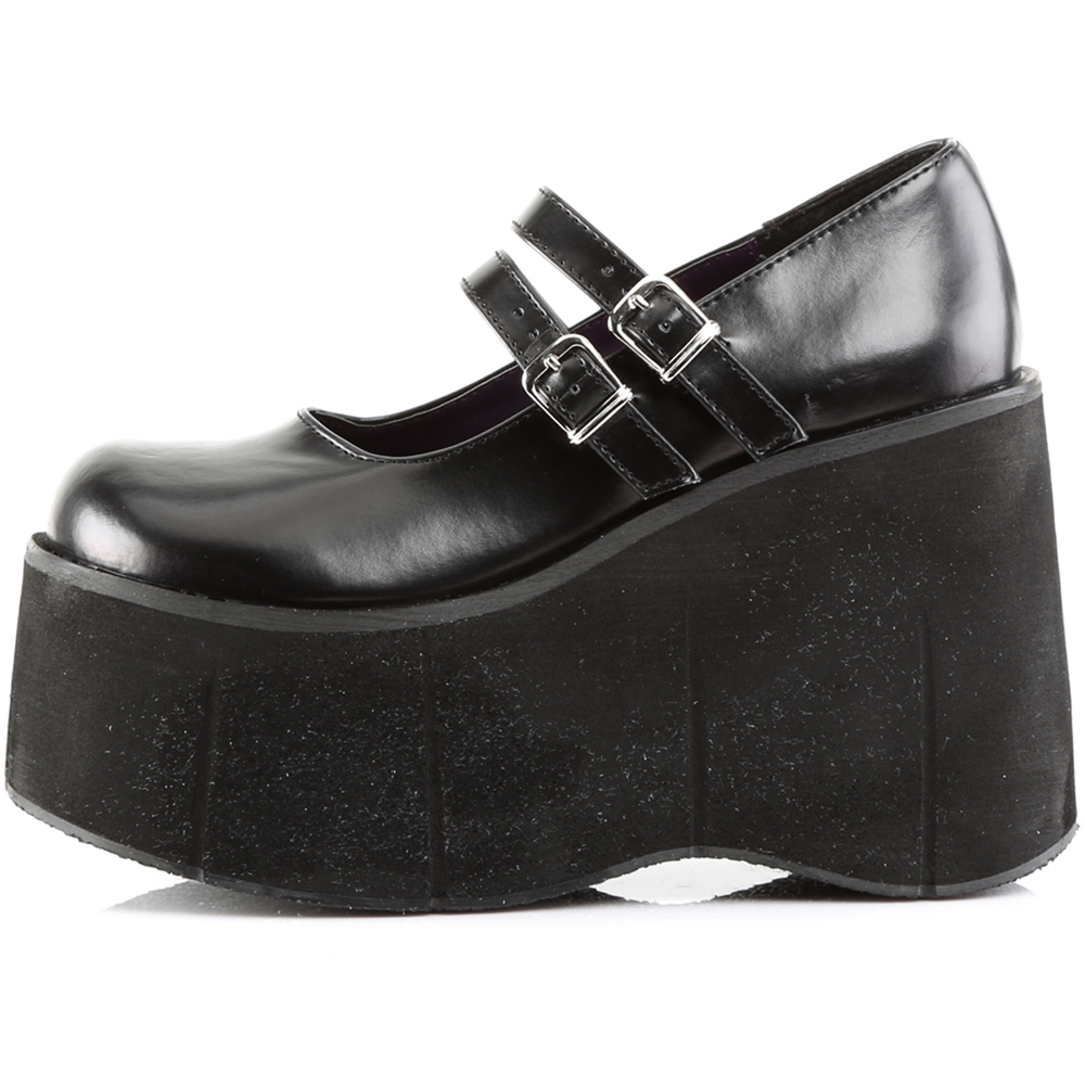 Pleaser Demonia 4" Plataforma Maryjane Adulto Mujer Zapatos Tacones Kera/08 - Imagen 5 de 22