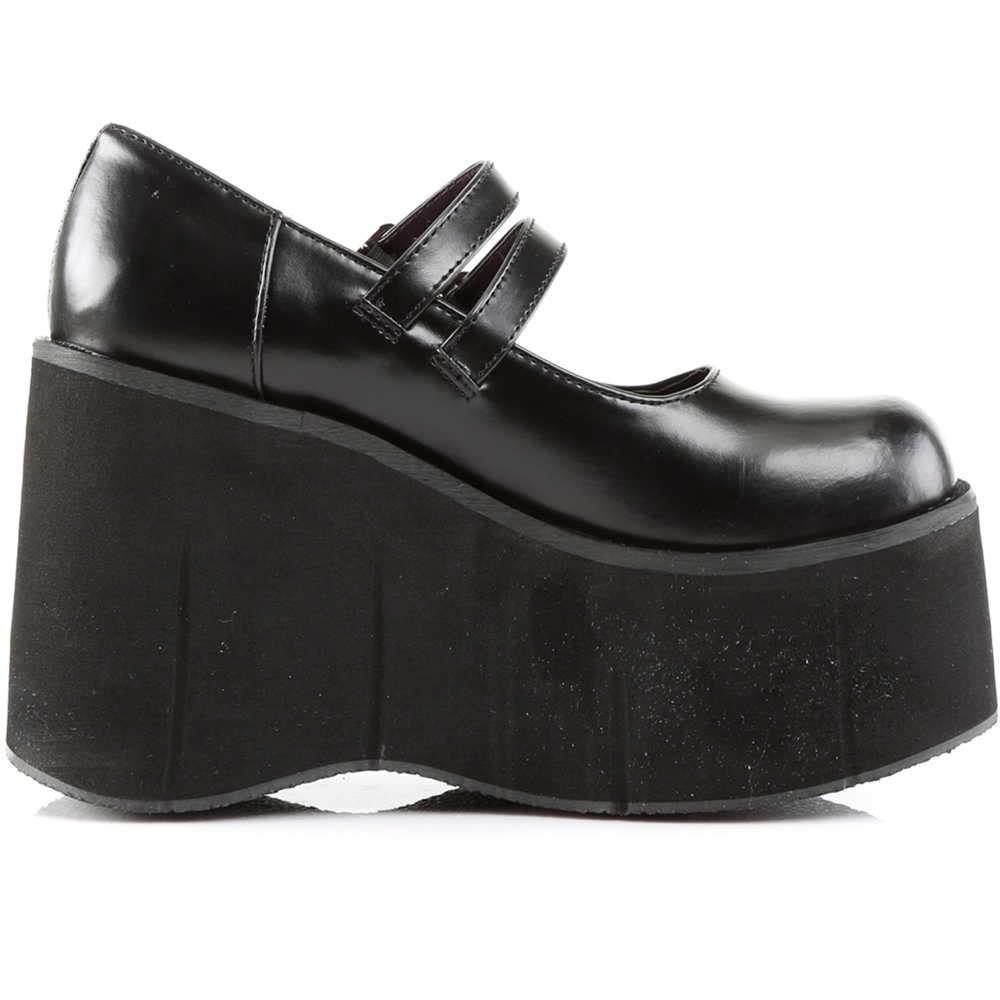 Pleaser Demonia 4" Plataforma Maryjane Adulto Mujer Zapatos Tacones Kera/08 - Imagen 7 de 22