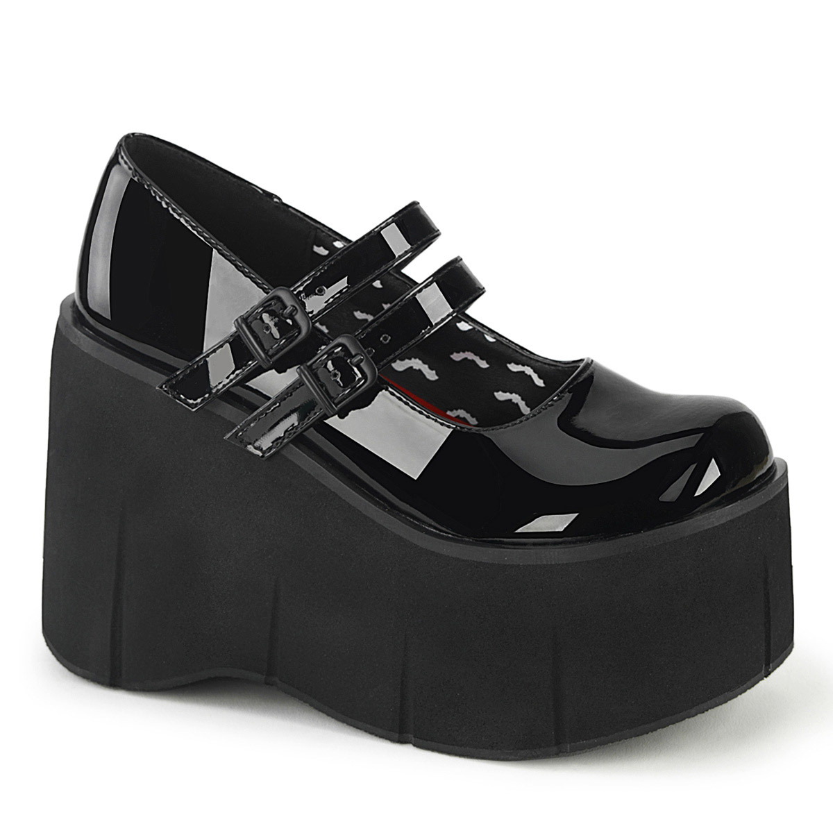Pleaser Demonia 4" Plataforma Maryjane Adulto Mujer Zapatos Tacones Kera/08 - Imagen 2 de 22
