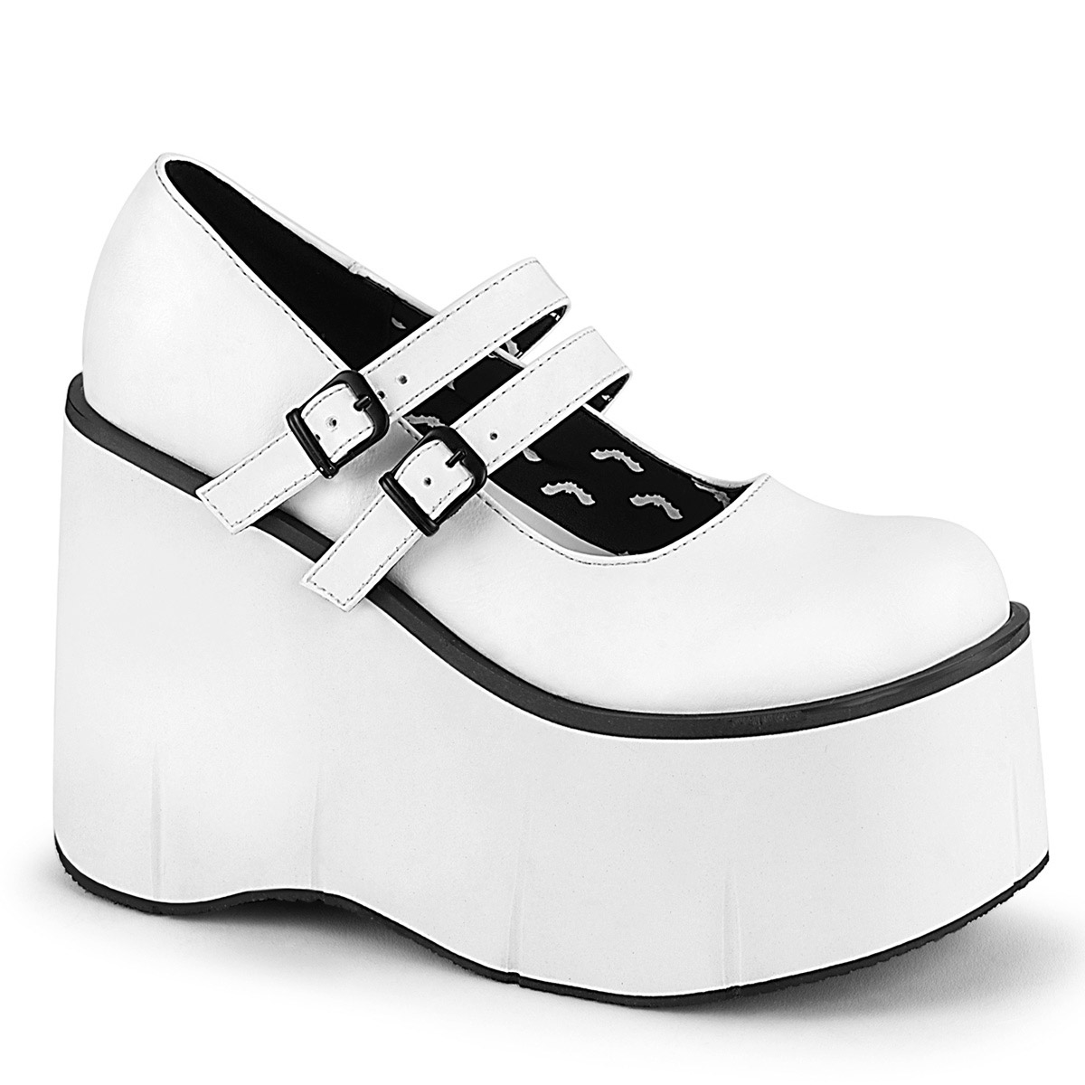 Pleaser Demonia 4" Plataforma Maryjane Adulto Mujer Zapatos Tacones Kera/08 - Imagen 18 de 22