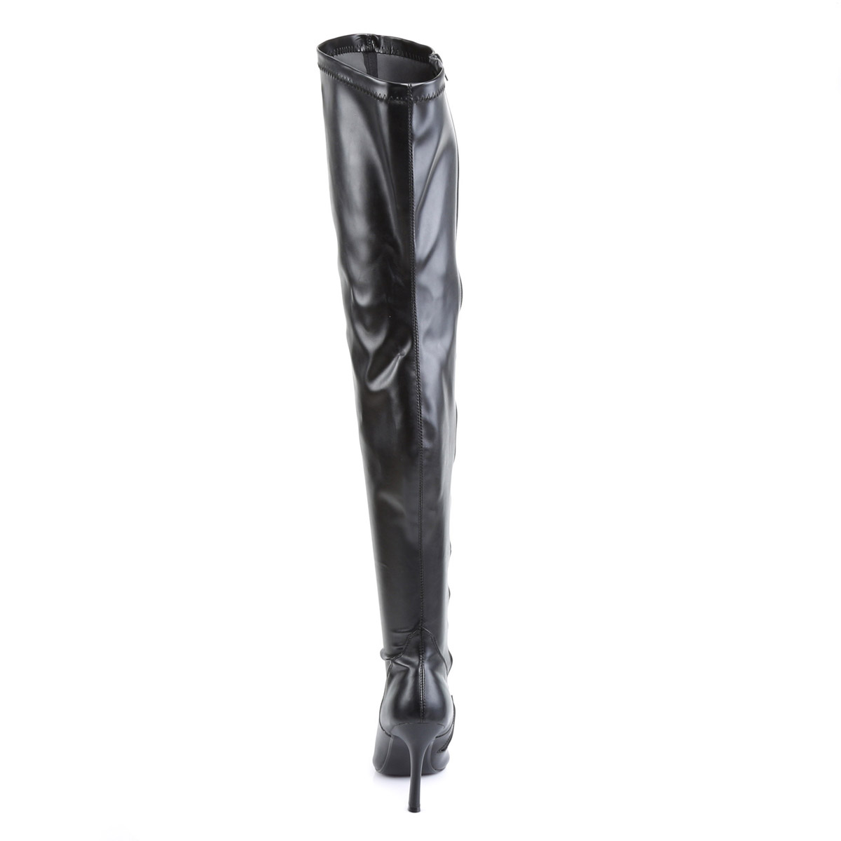 pointed toe stiletto heeled thigh high boots