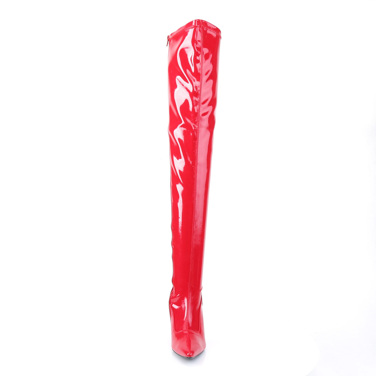 pointed toe stiletto heeled thigh high boots