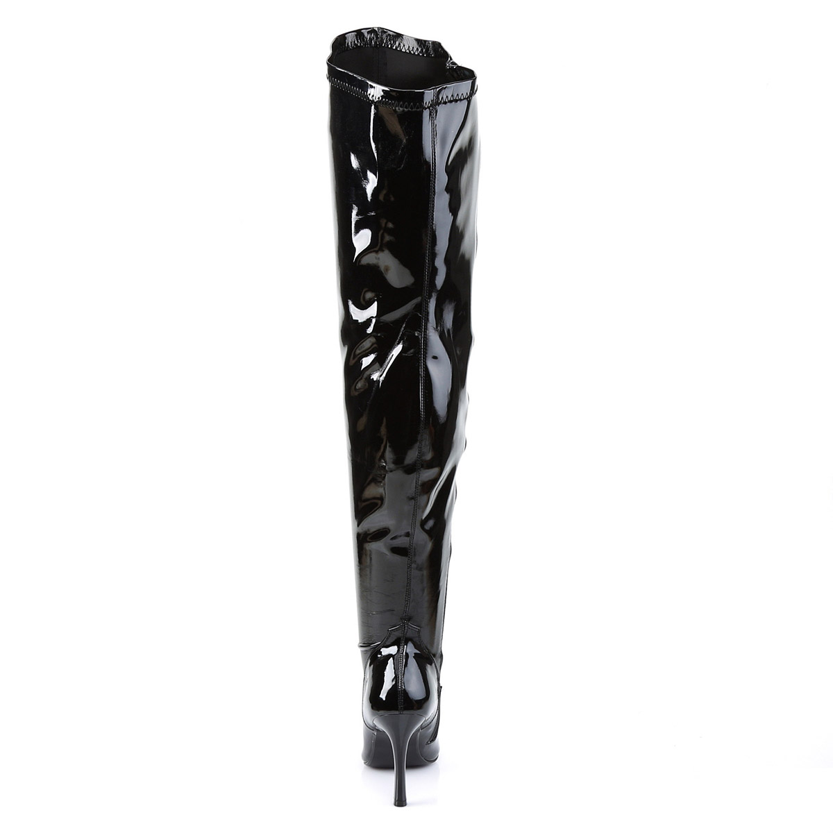 pointed toe stiletto heeled thigh high boots