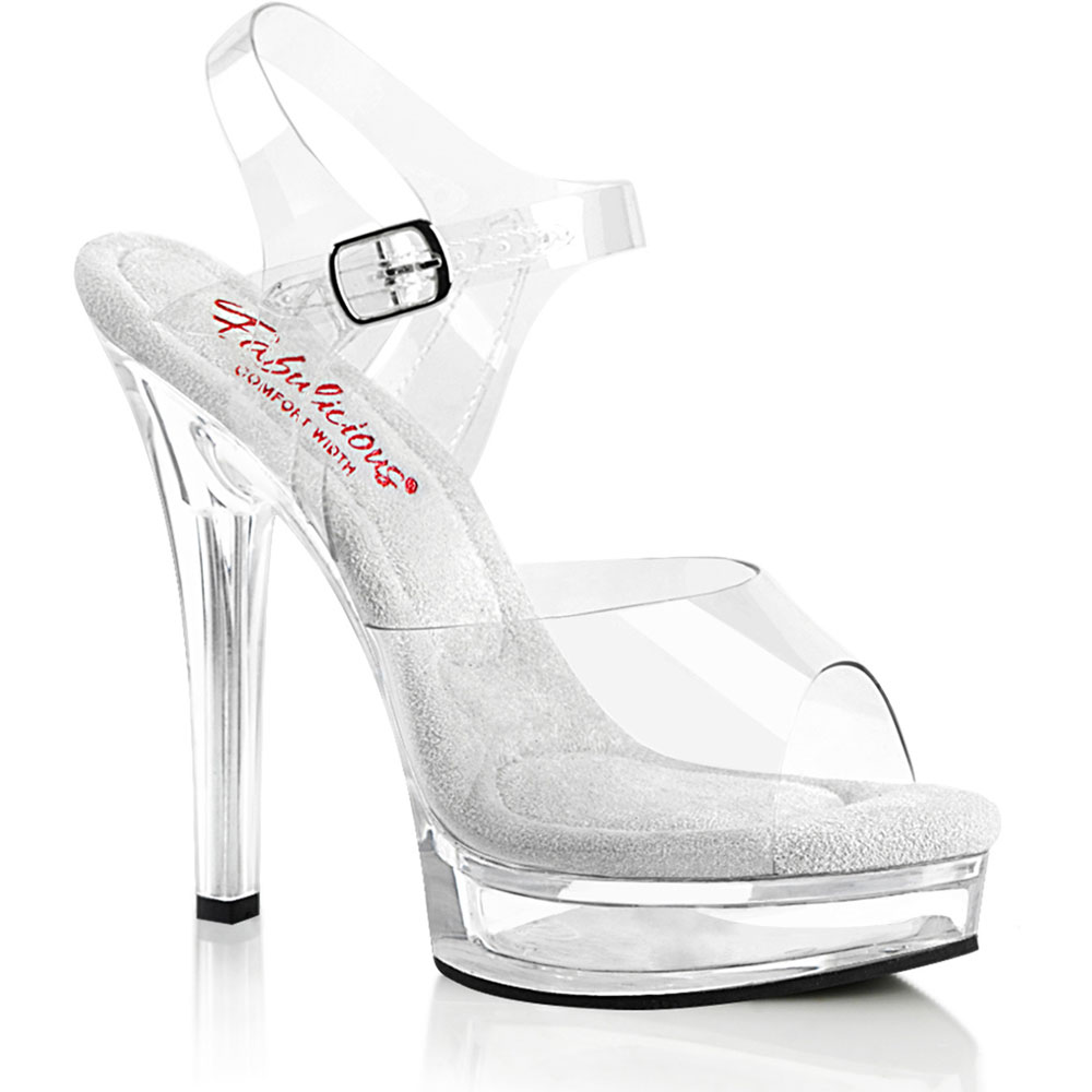 Pleaser Fabulicious 5″ Heel Ankle Strap Sandals Adult Women Shoes Majesty/508
