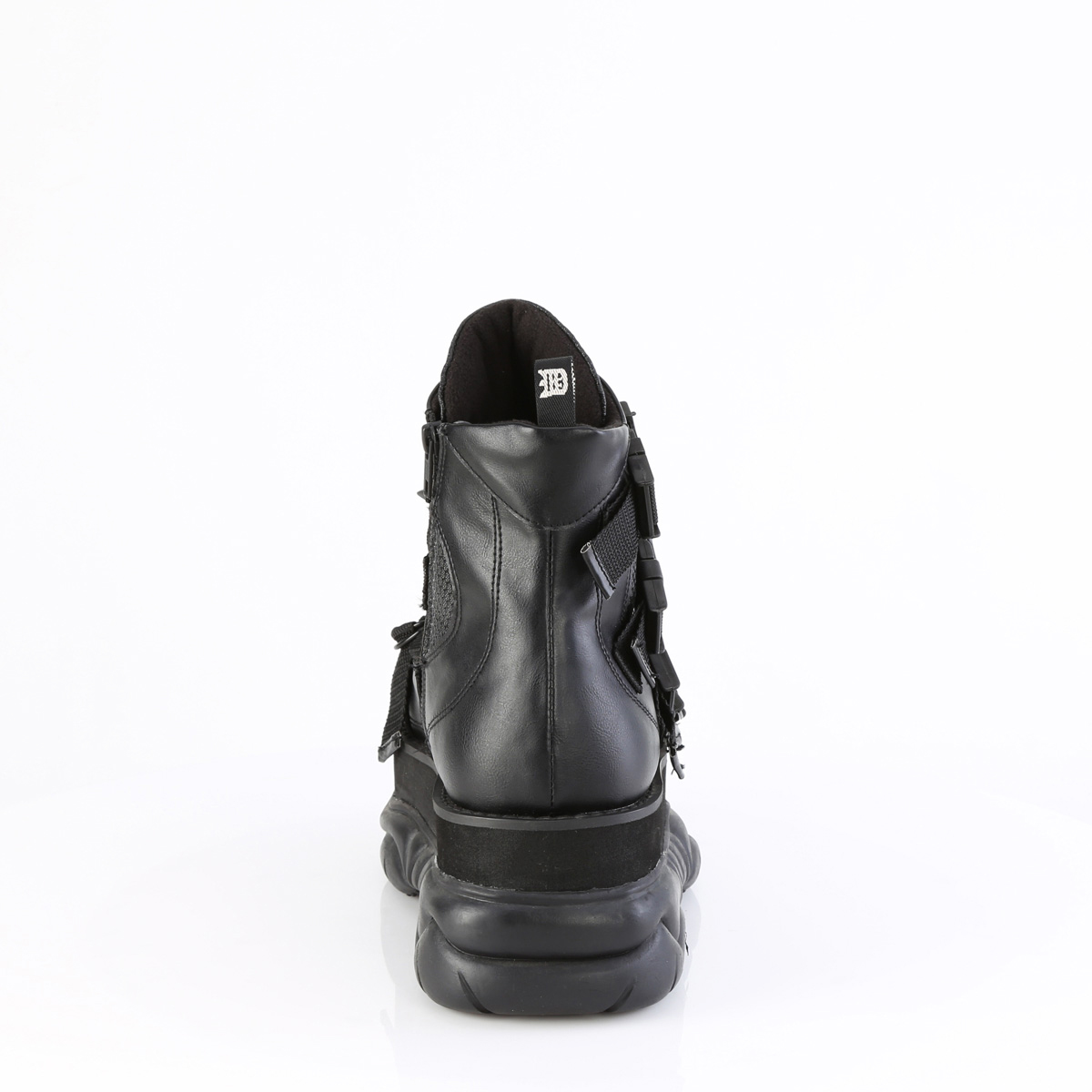 Pleaser Demonia 3" Pf Ankle Boots Quick Release Buckles Adult Unisex Neptune/68 - Picture 5 of 6