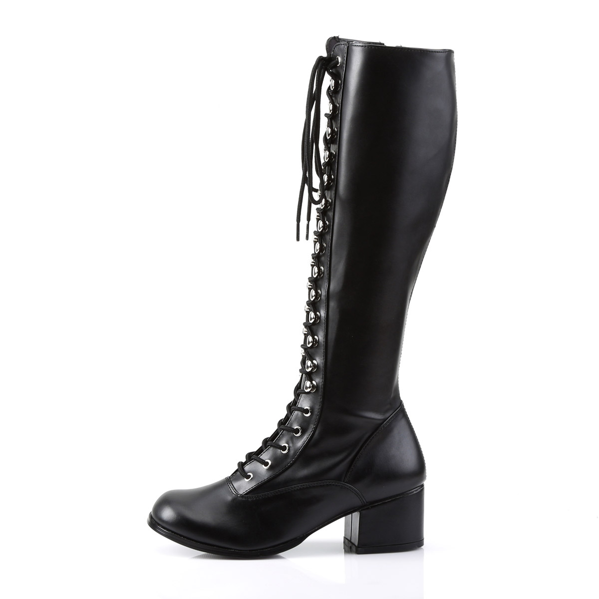 Pleaser Funtasma 70S Disco Block Heel Knee High Gogo Boots Adult Women Retro30X - Picture 14 of 21