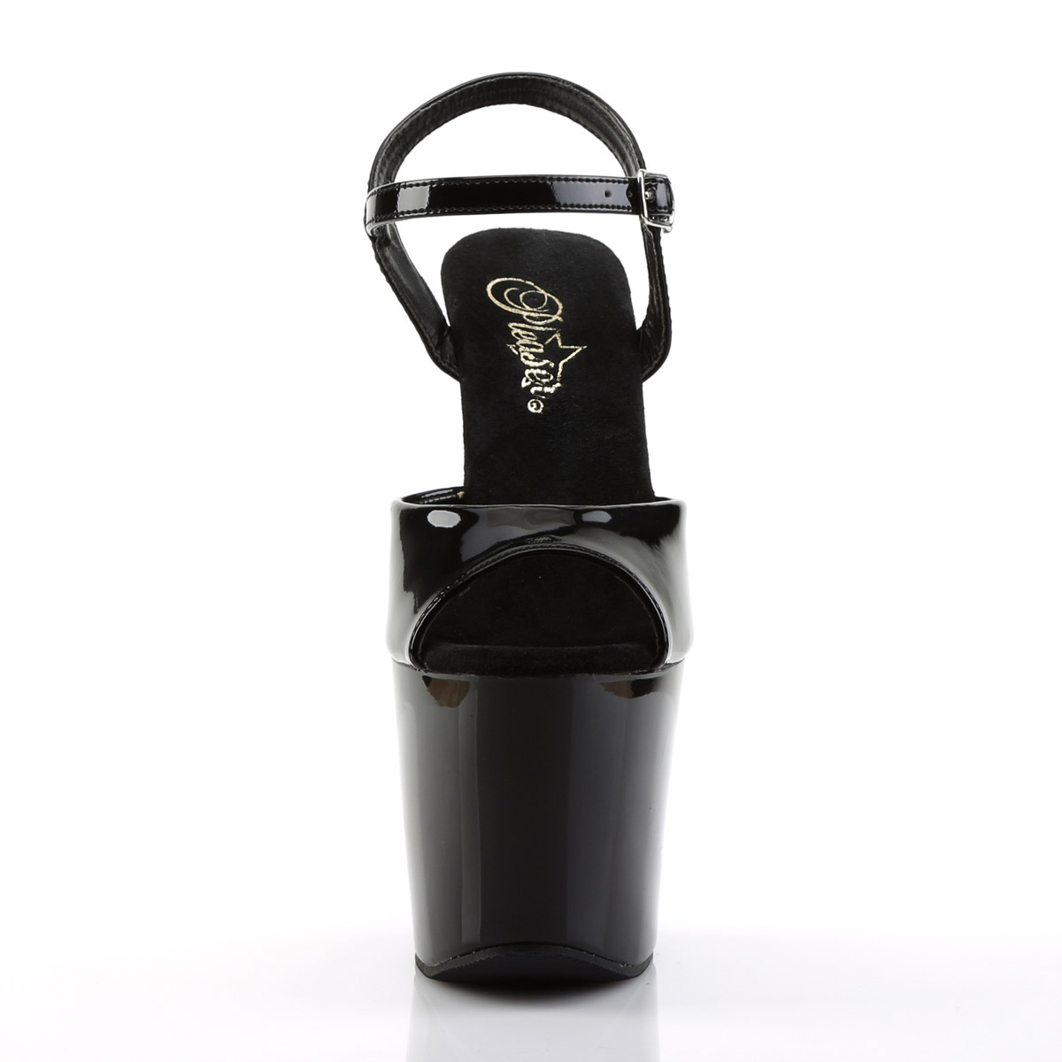 Sandalo alla caviglia Pleaser 7" RS con tacco impreziosito adulto donna REVOLVER70X - Foto 8 di 26