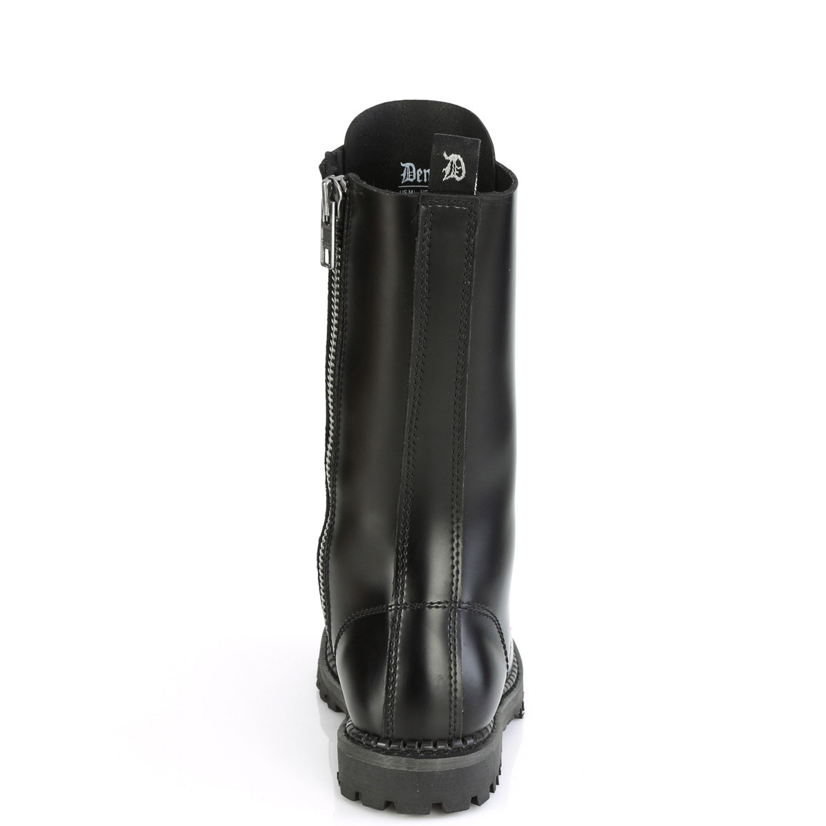Pleaser Demonia 14 Ojales Unisex Puntera de Acero Botas Media Pantorrilla Zapatos para Adultos Riot/14 - Imagen 5 de 11