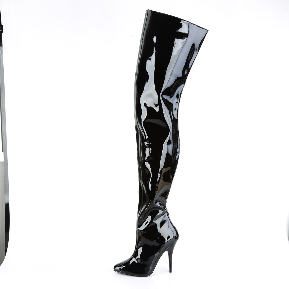 Pleaser Dominatrix Wide Crotch Stiletto Heel Boots Adult Women Seduce40Xx - Picture 4 of 6