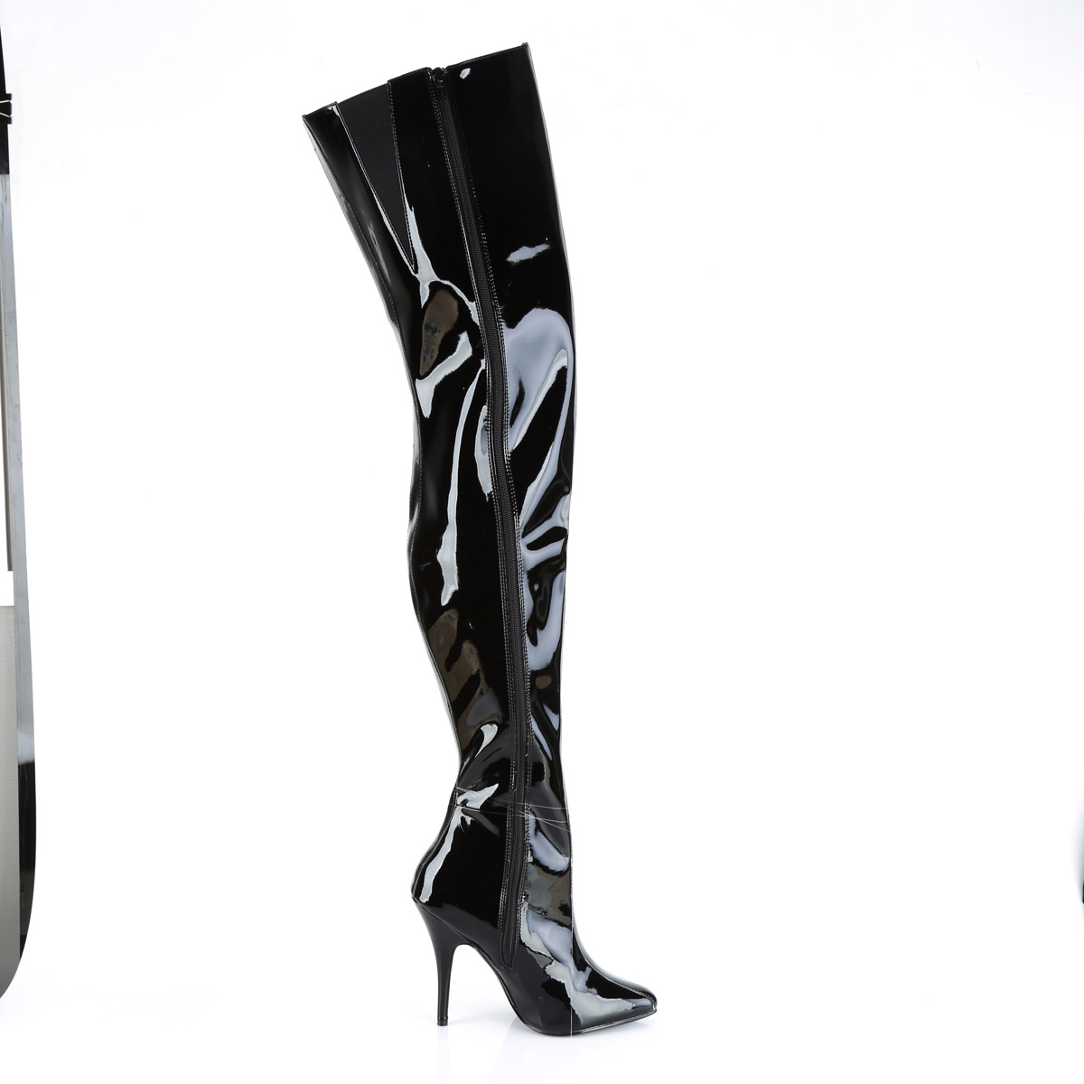 Pleaser Dominatrix Wide Crotch Stiletto Heel Boots Adult Women Seduce40Xx - Picture 6 of 6