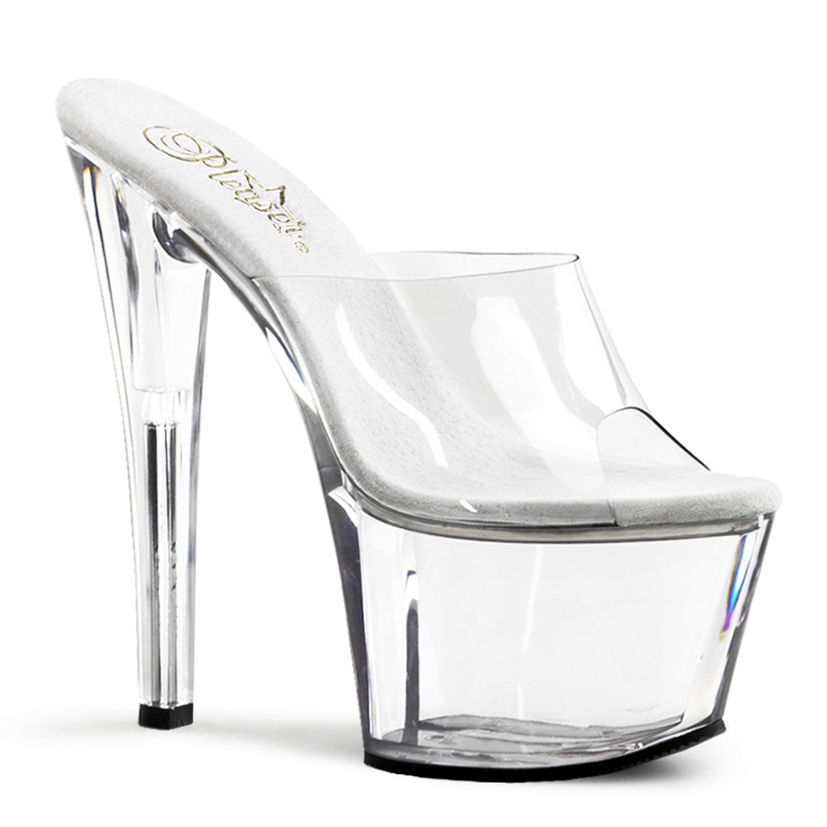 Pleaser Open Toe Stripper Platform Stiletto Spike High Heels Adult Women Sky301 - Picture 17 of 22